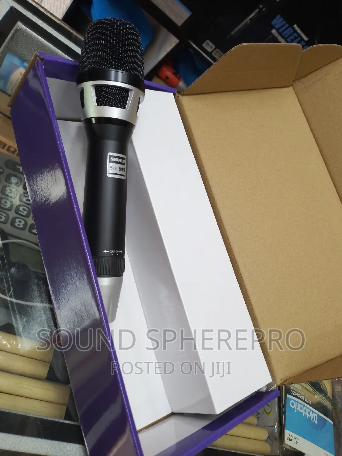 Shure SH 899 Corded Microphone