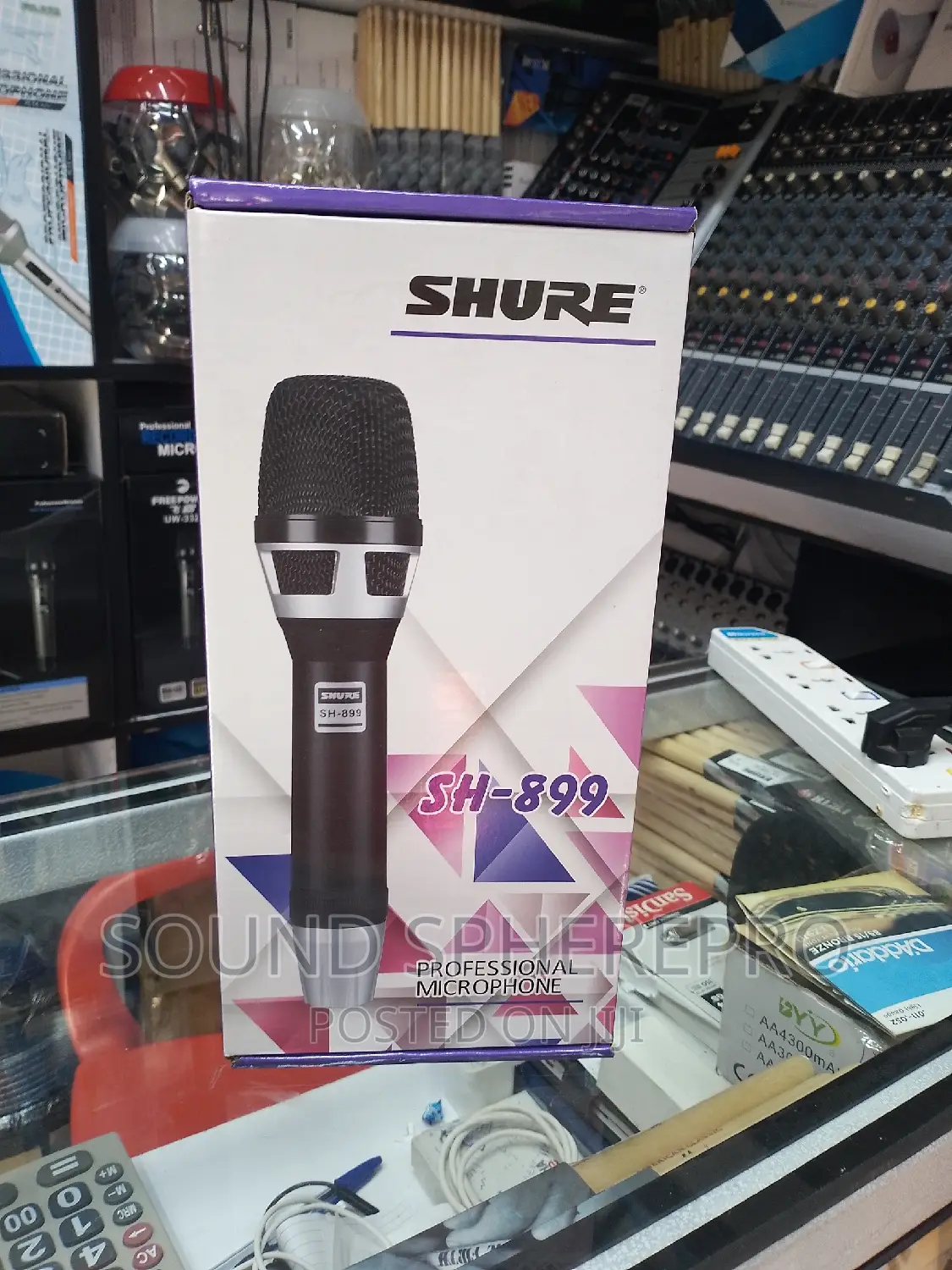 Shure SH 899 Corded Microphone