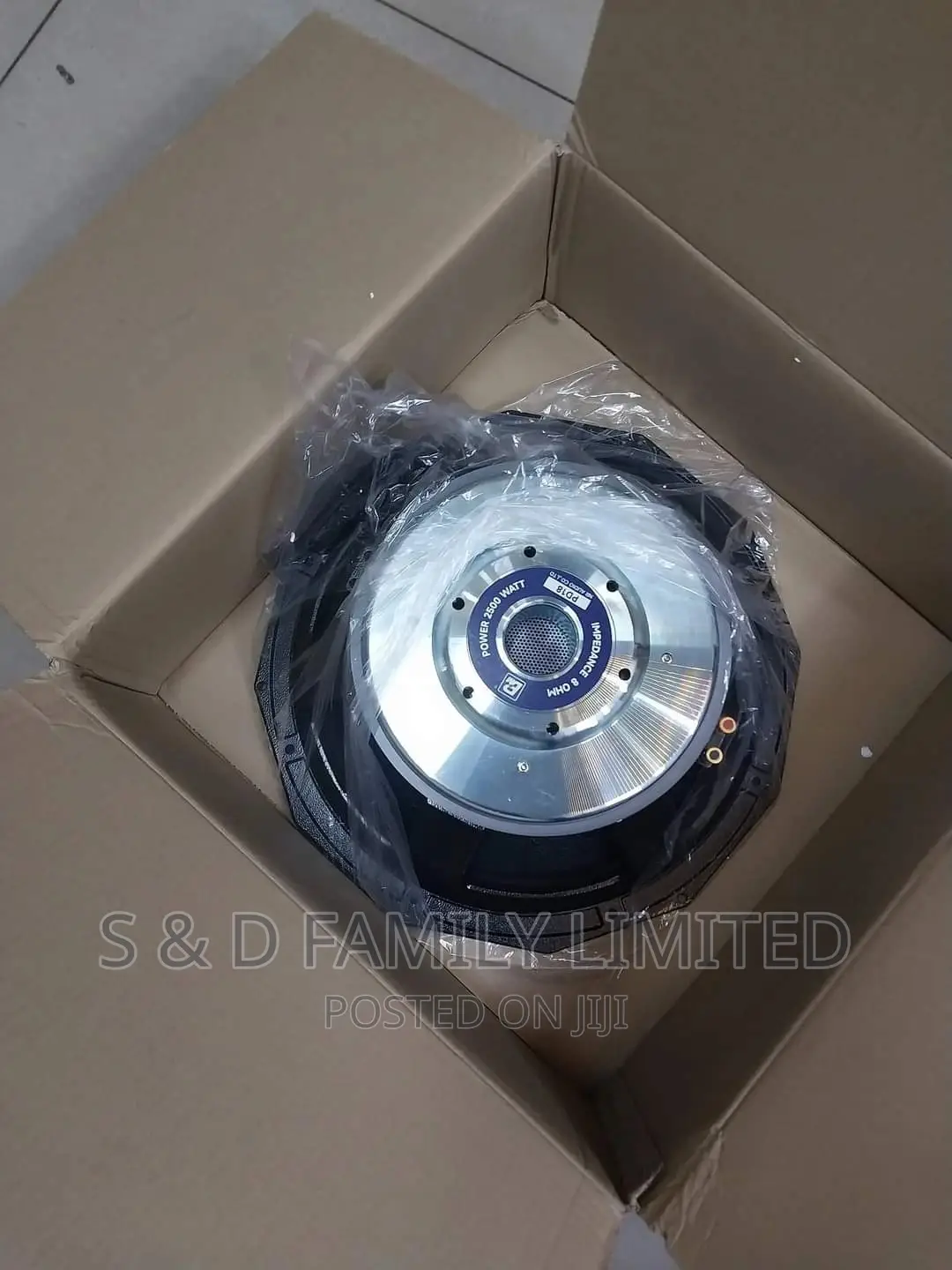 Chrome Plate PD18 Bass Speaker