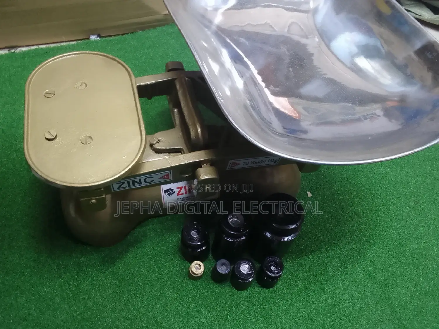 Zinc Analogue Weighing Scale Suitable