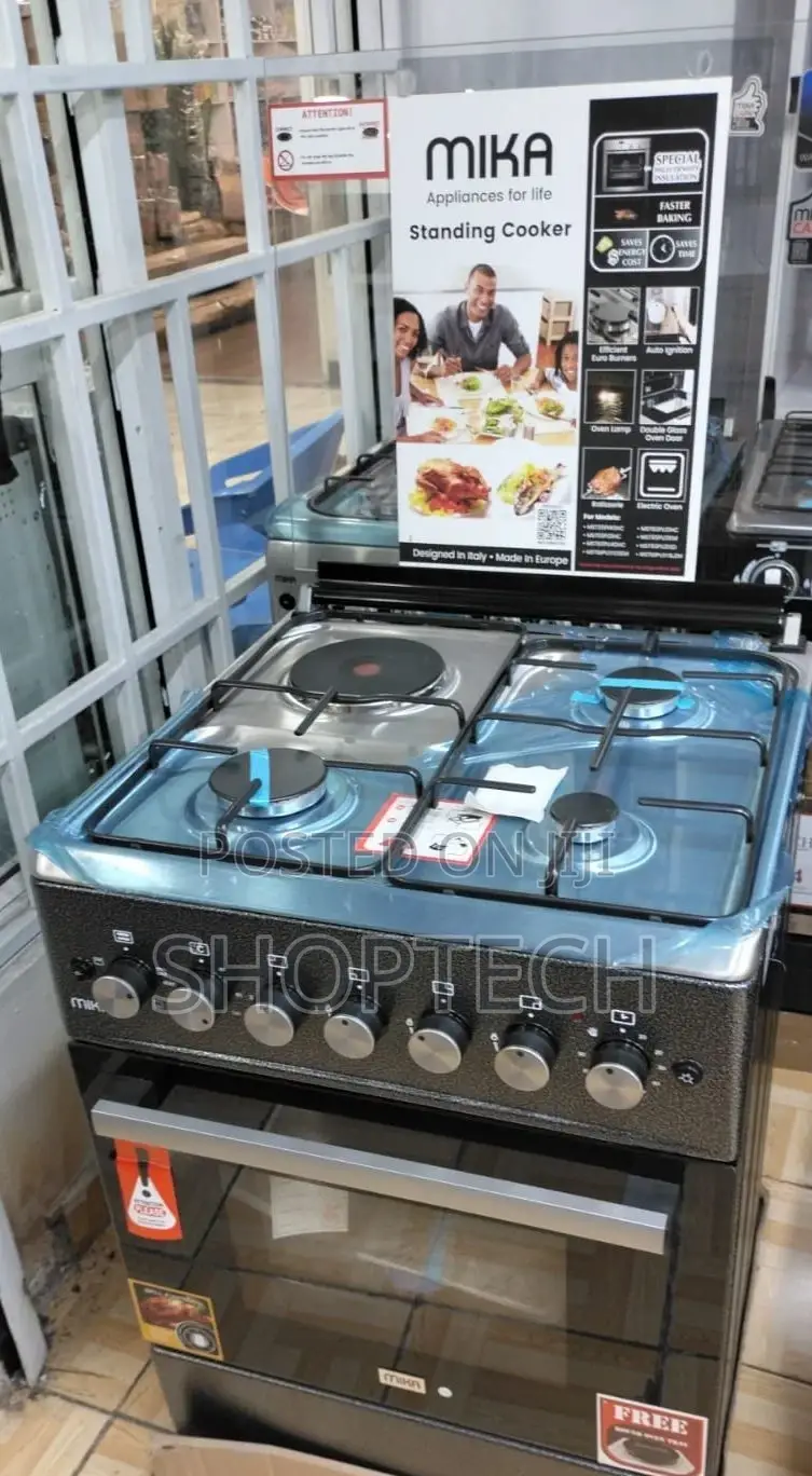 Mika 60×60 MST60PU31DSEM Standing Cooker