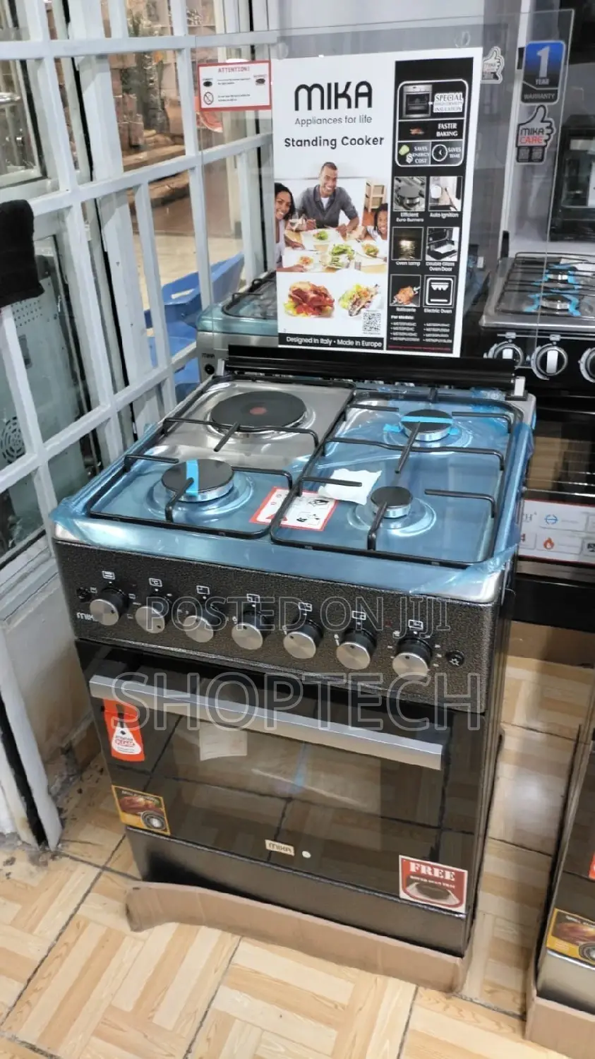 Mika 60×60 MST60PU31DSEM Standing Cooker