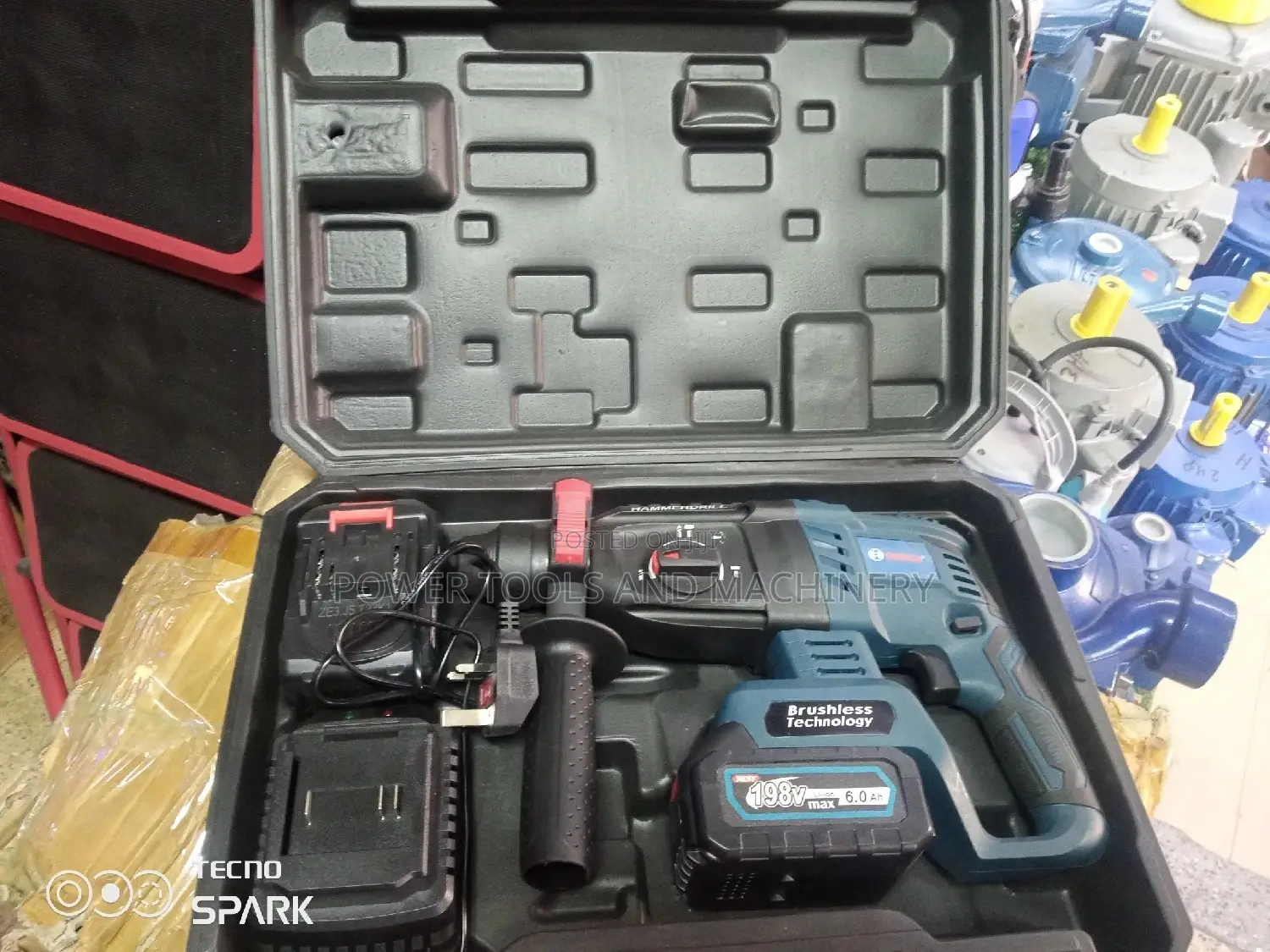 Brushless 198v Hammer Drill