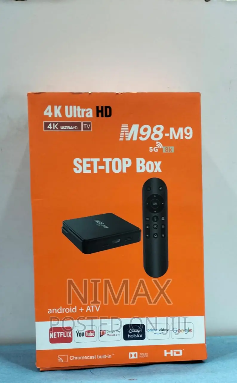 M98 Pro Android 10 Atv Uhd 2gb/16gb