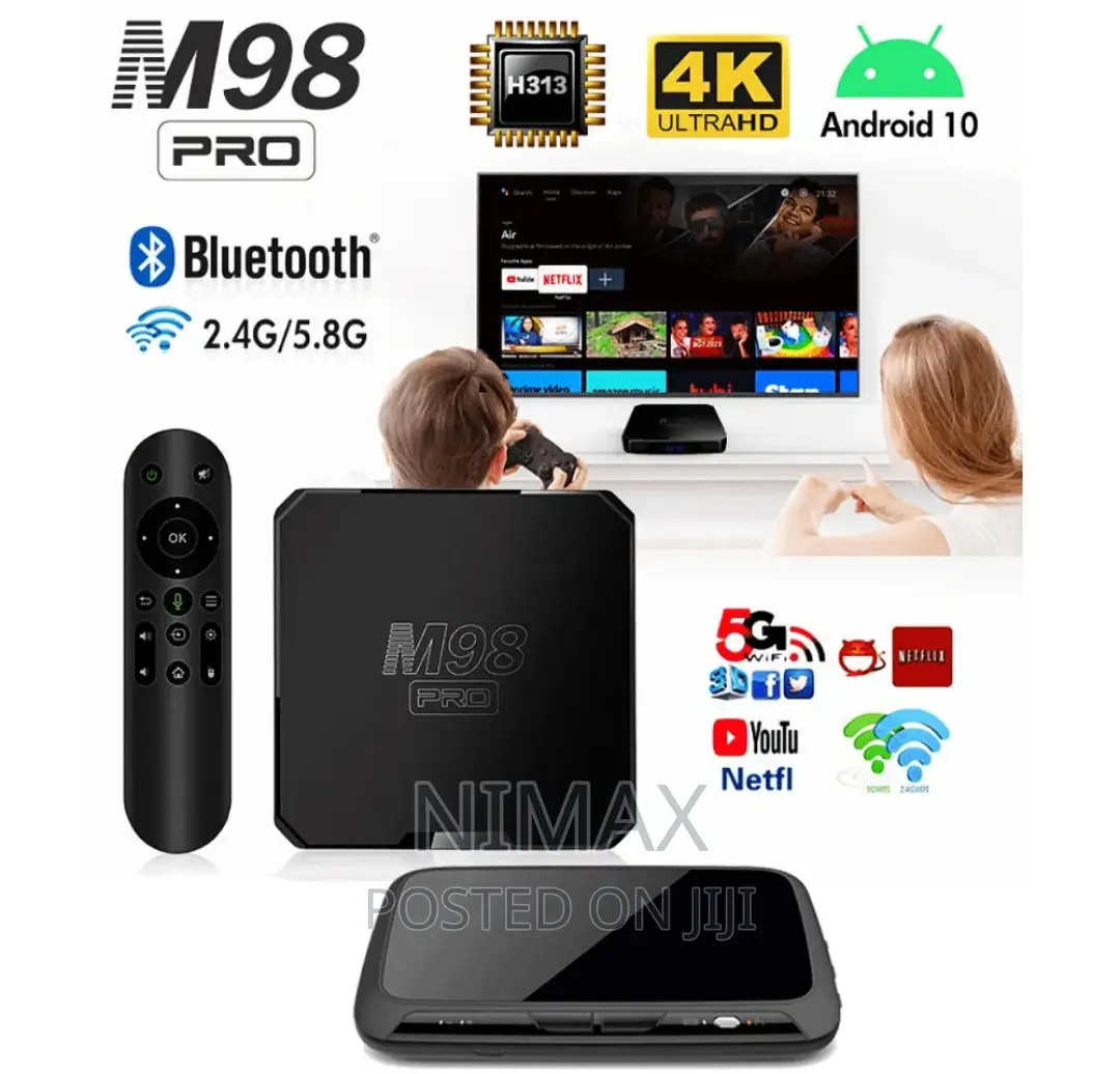 M98 Pro Android 10 Atv Uhd 2gb/16gb