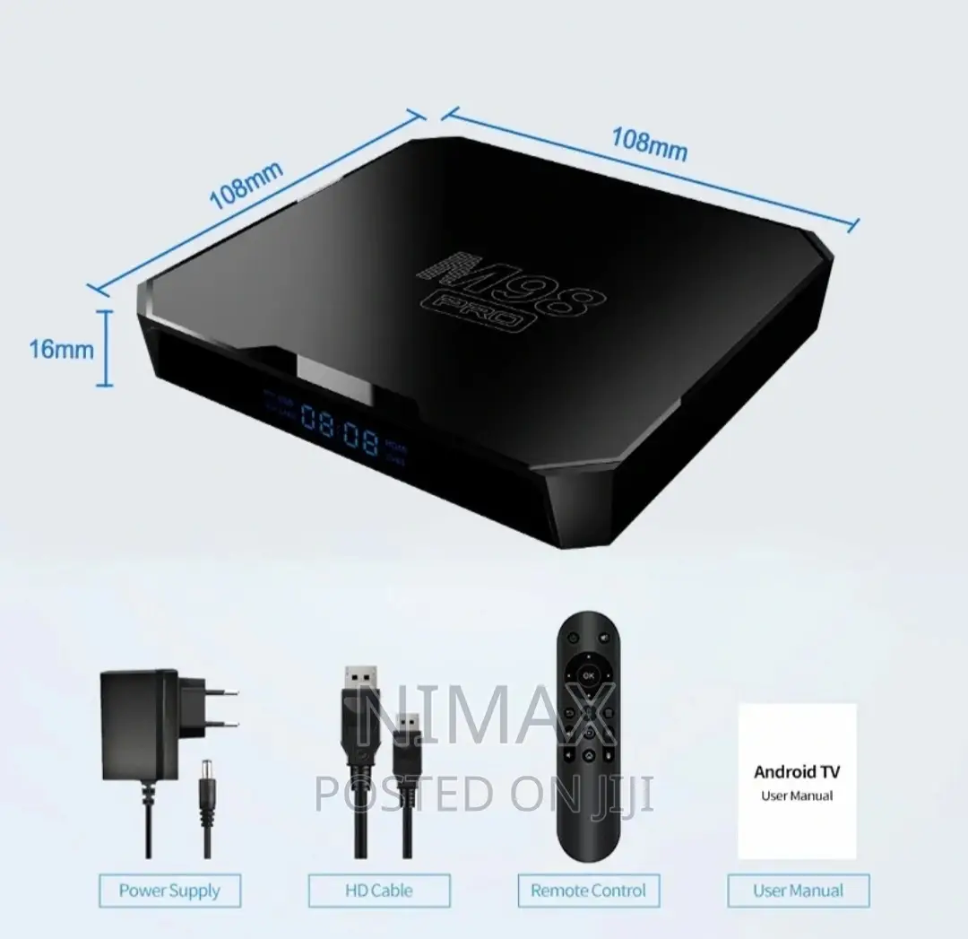 M98 Pro Android 10 Atv Uhd 2gb/16gb