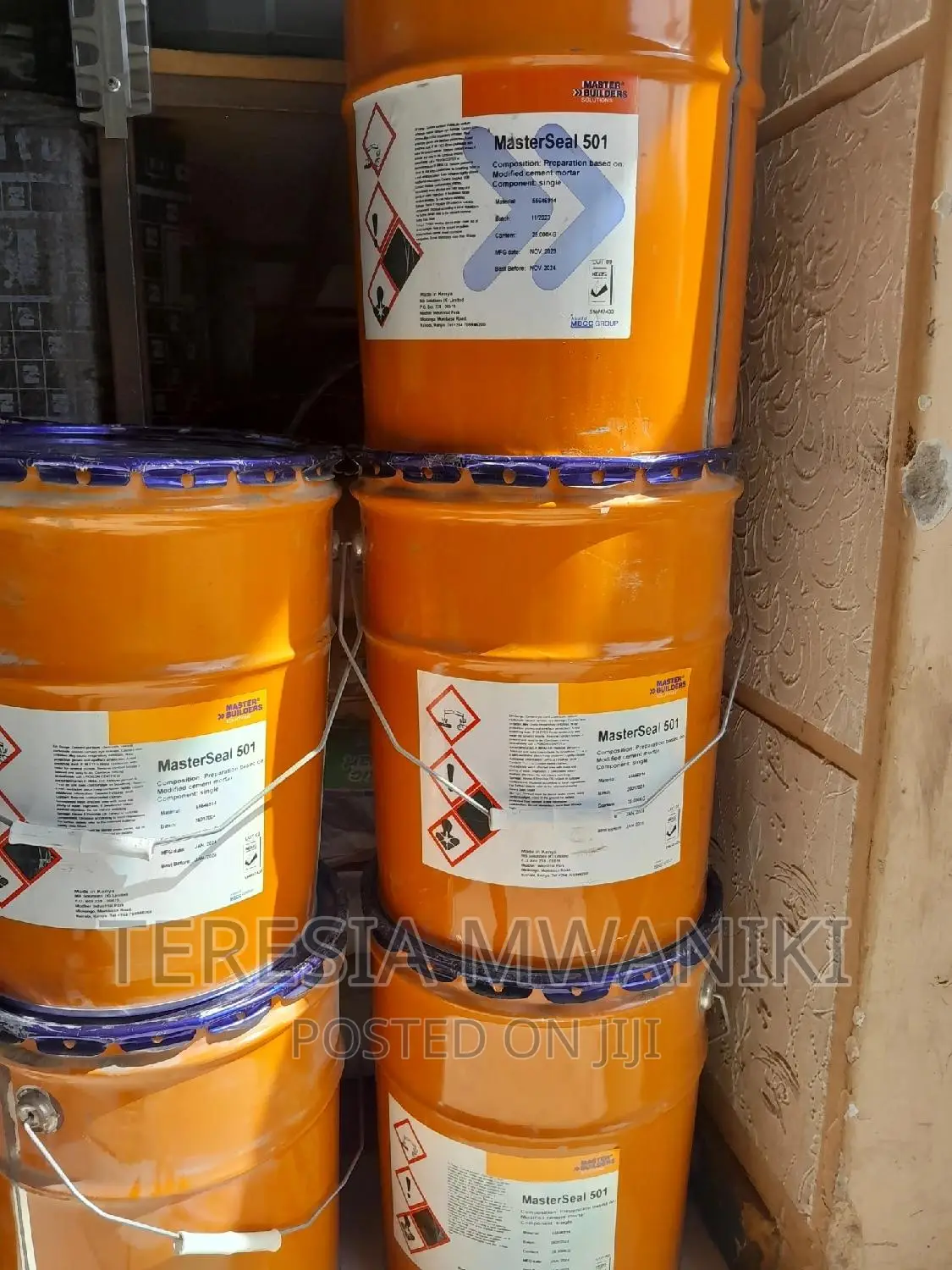 Basf Masterseal 501 For Concrete Waterproofing