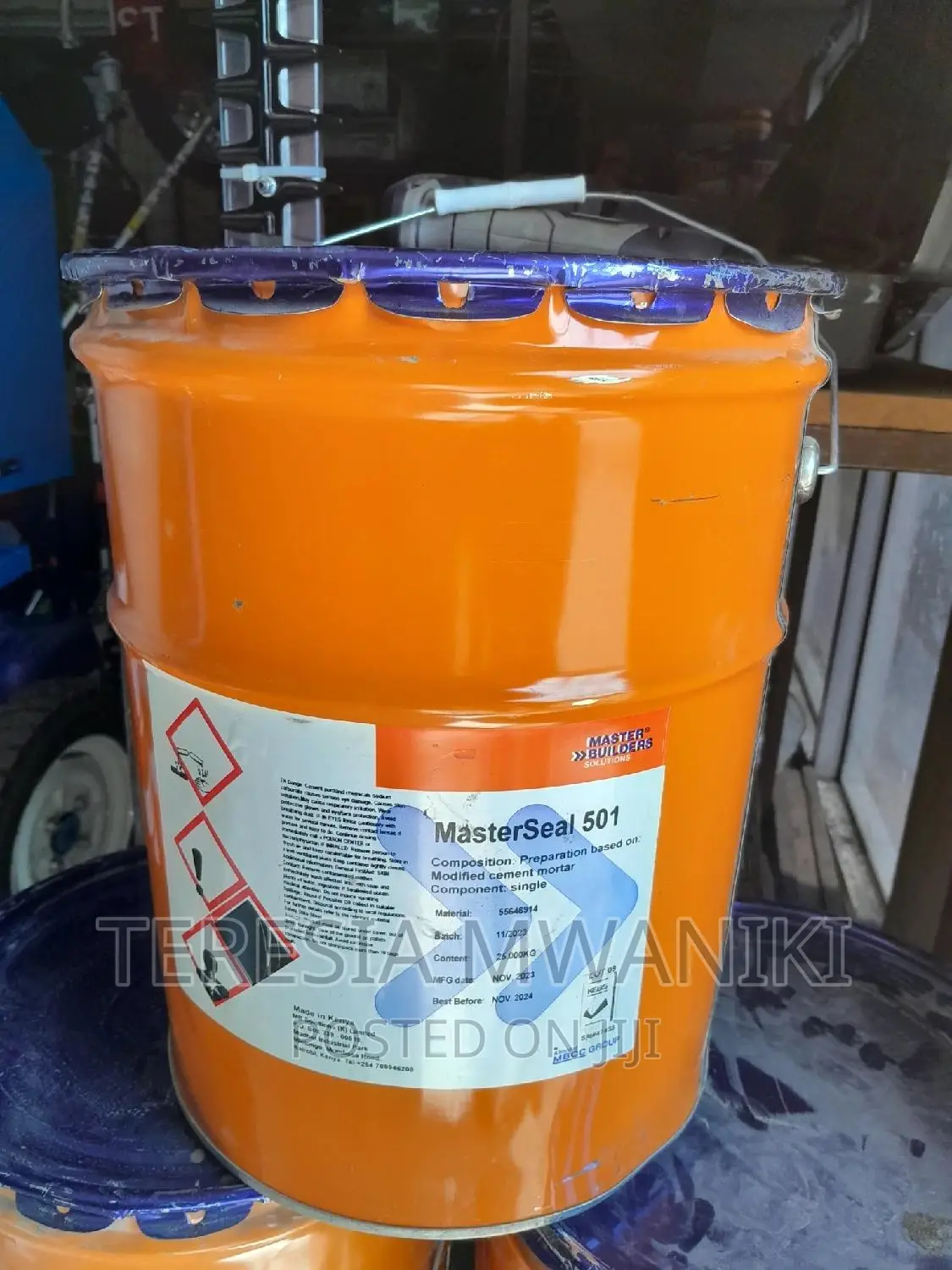 Masterseal 501 25kg For Waterproofing Concrete Tanks