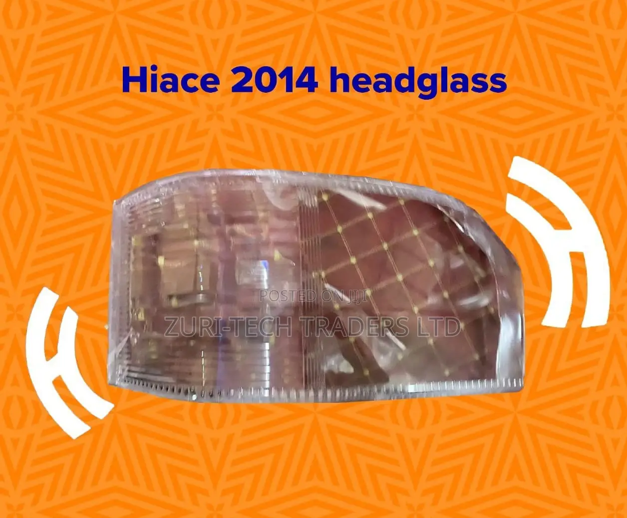 Hiace 2014 Headlight Lens