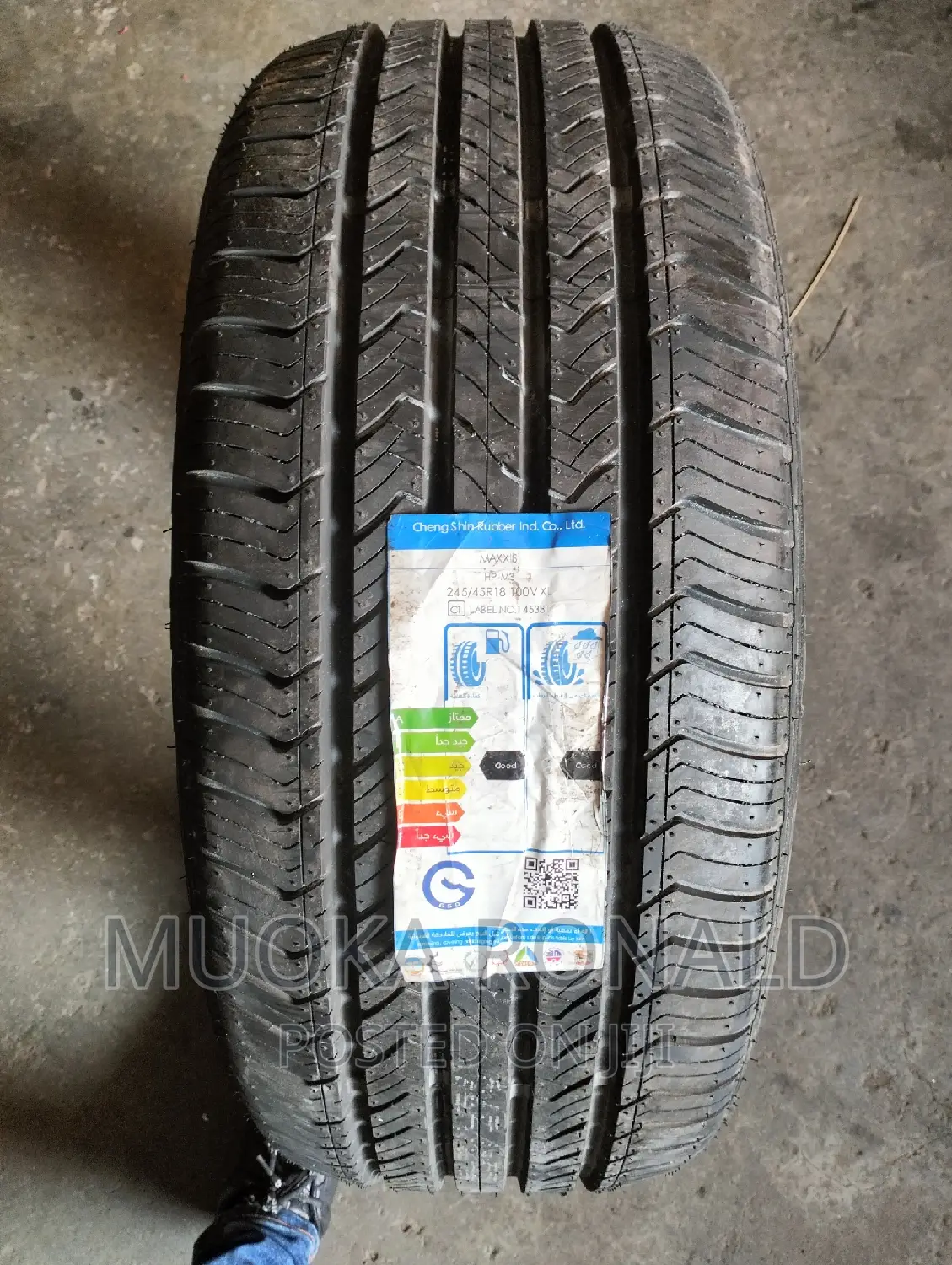 245/45r18 Maxxis Tyre