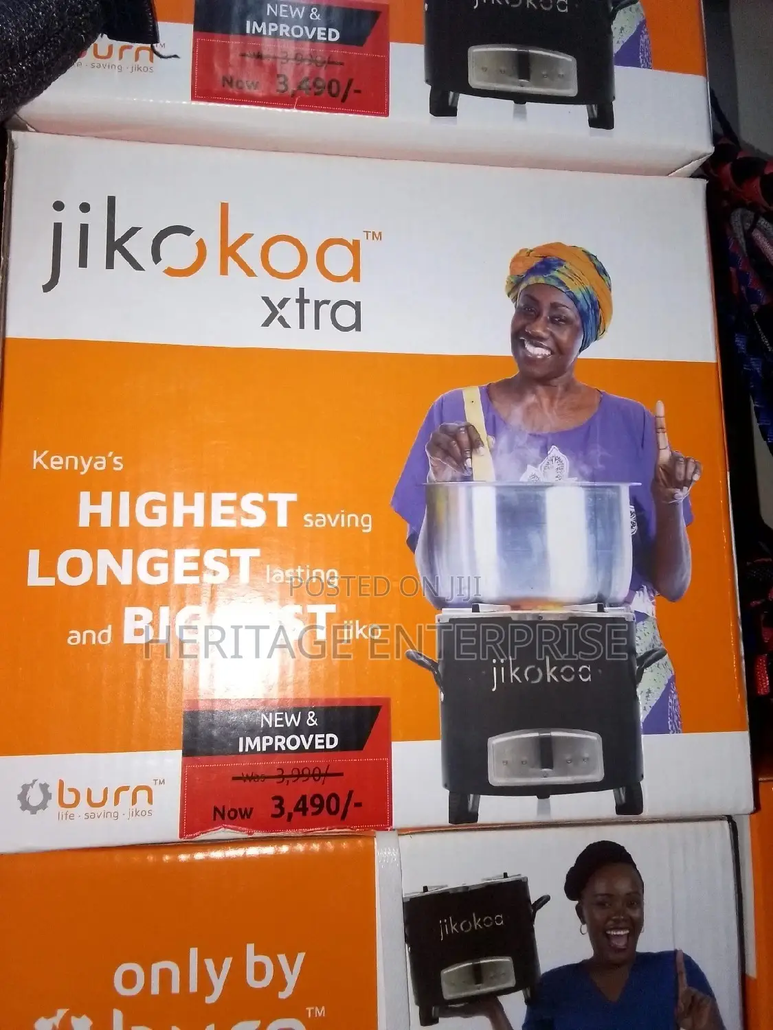 Jikokoa Pro Commercial Stove - Black