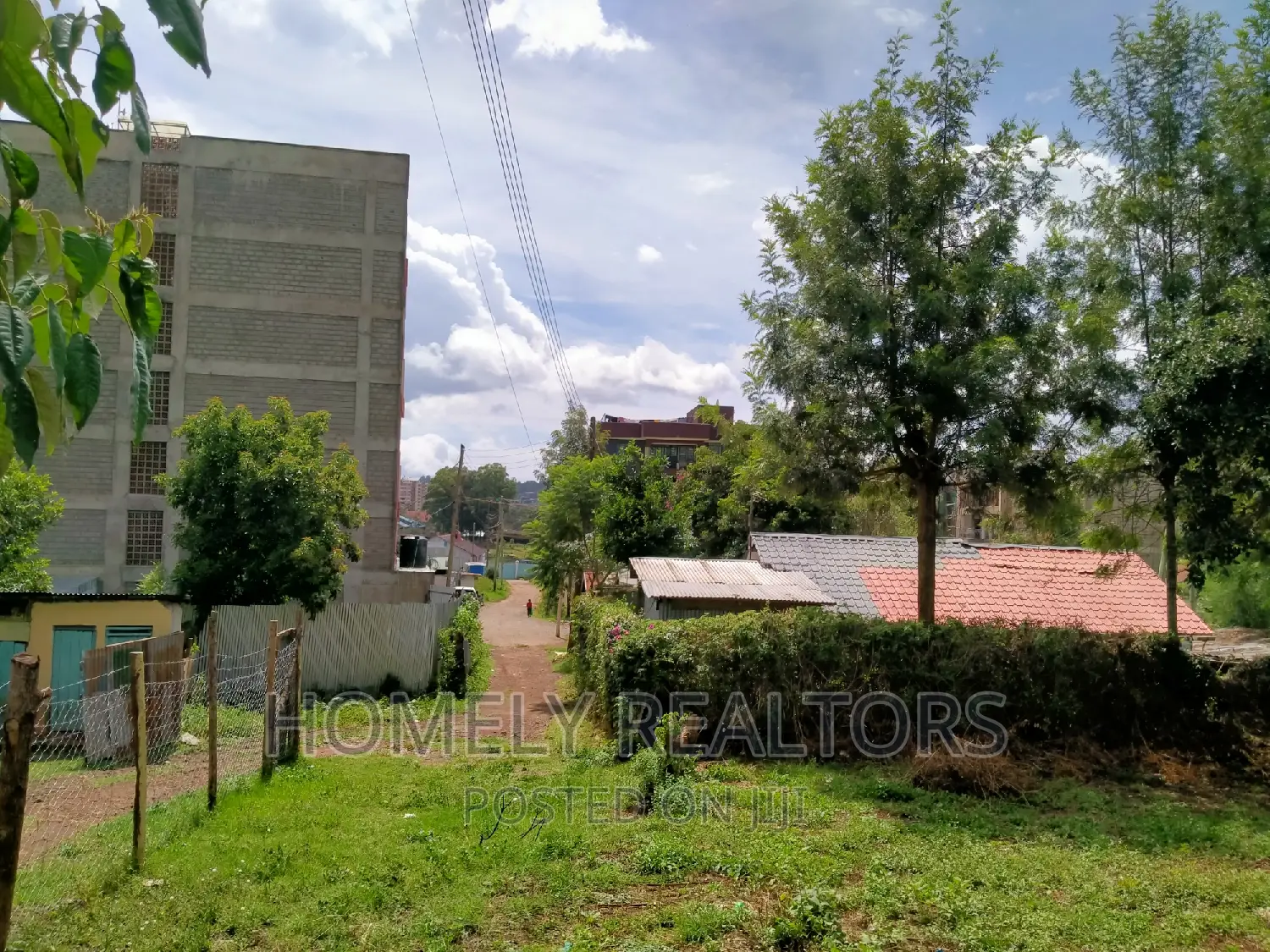 A Full Eighth Acre Plot in Ngong Zambia, 3rd Row From Tarmac