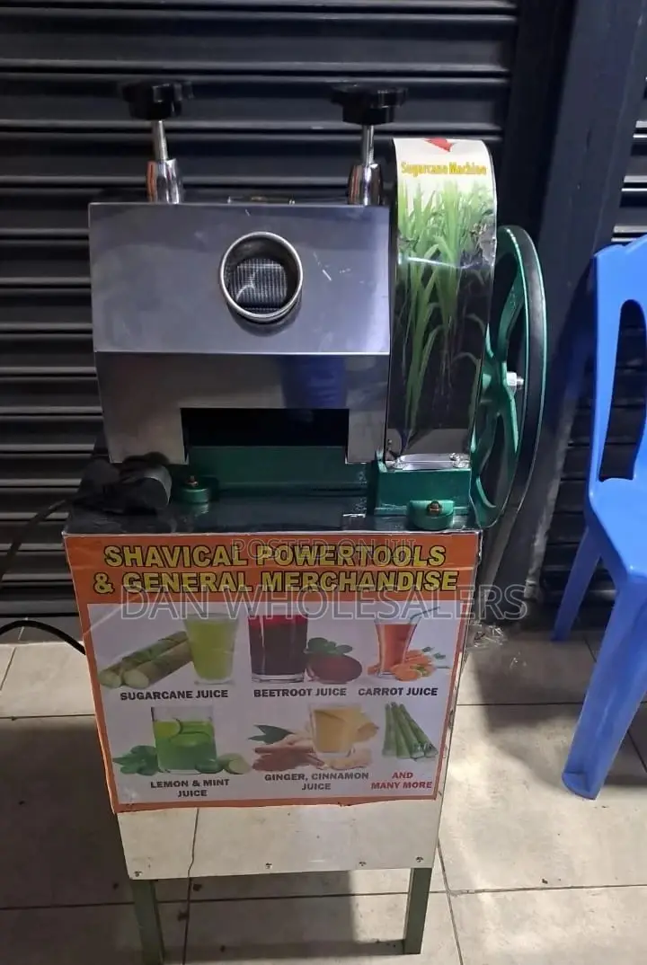 Grind Press Machine Extractor - Sugarcane Juicer