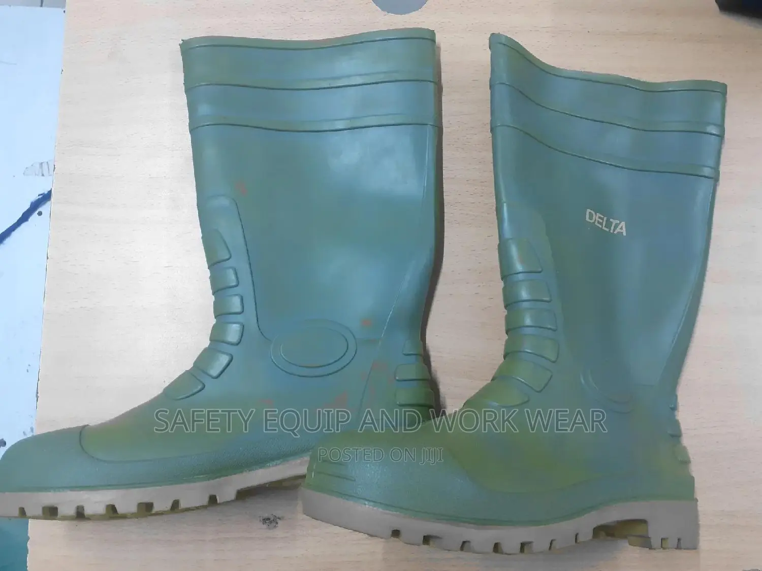 Traction Delta Gumboots For Slippery Places