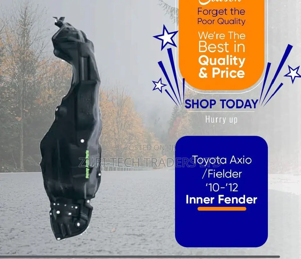 Toyota Axio 10-12 Inner Fenders