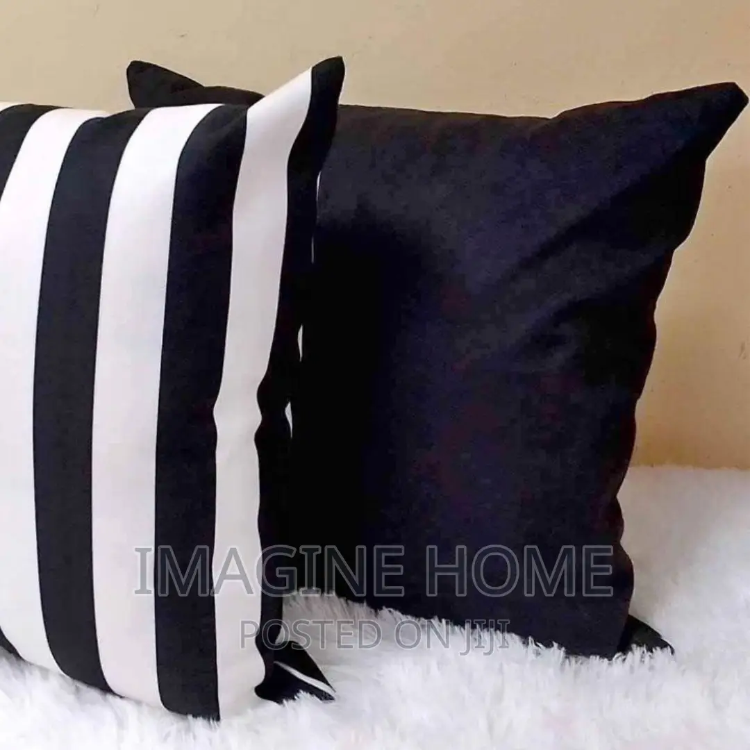 Black and White Throw Pillows