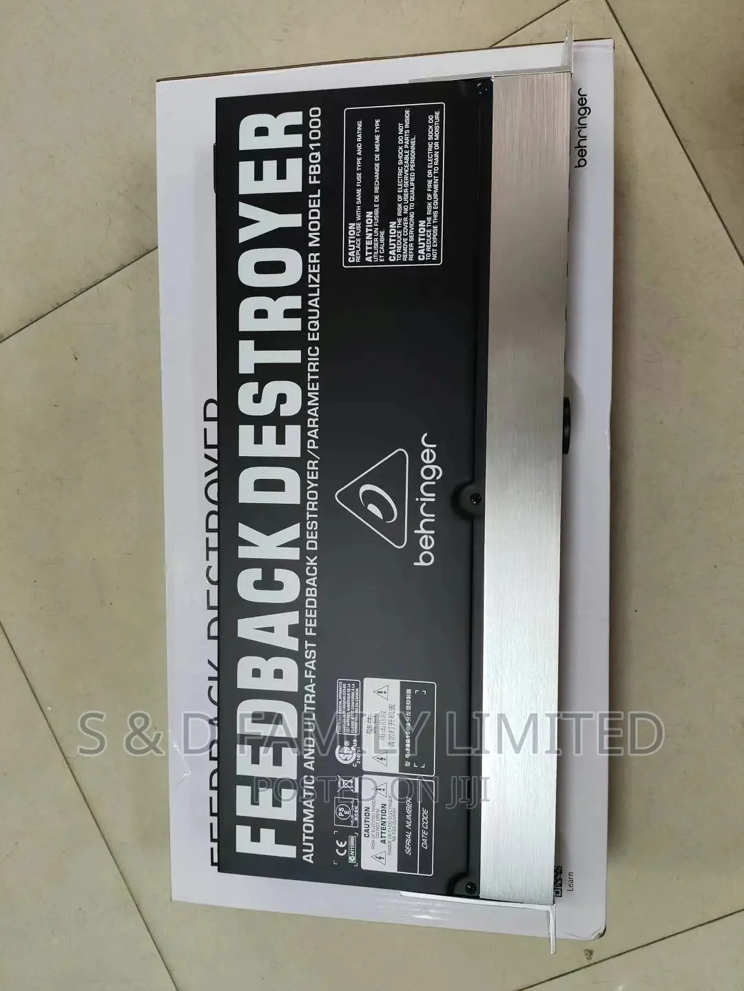Behringer Feedback Destroyer FBQ 1000