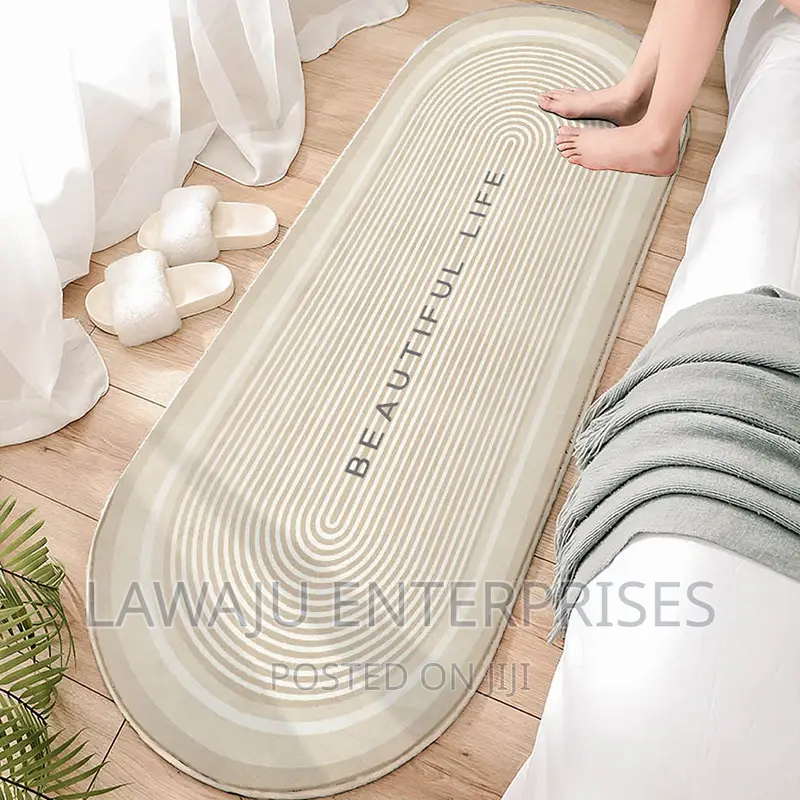 Oval Bedside Rug