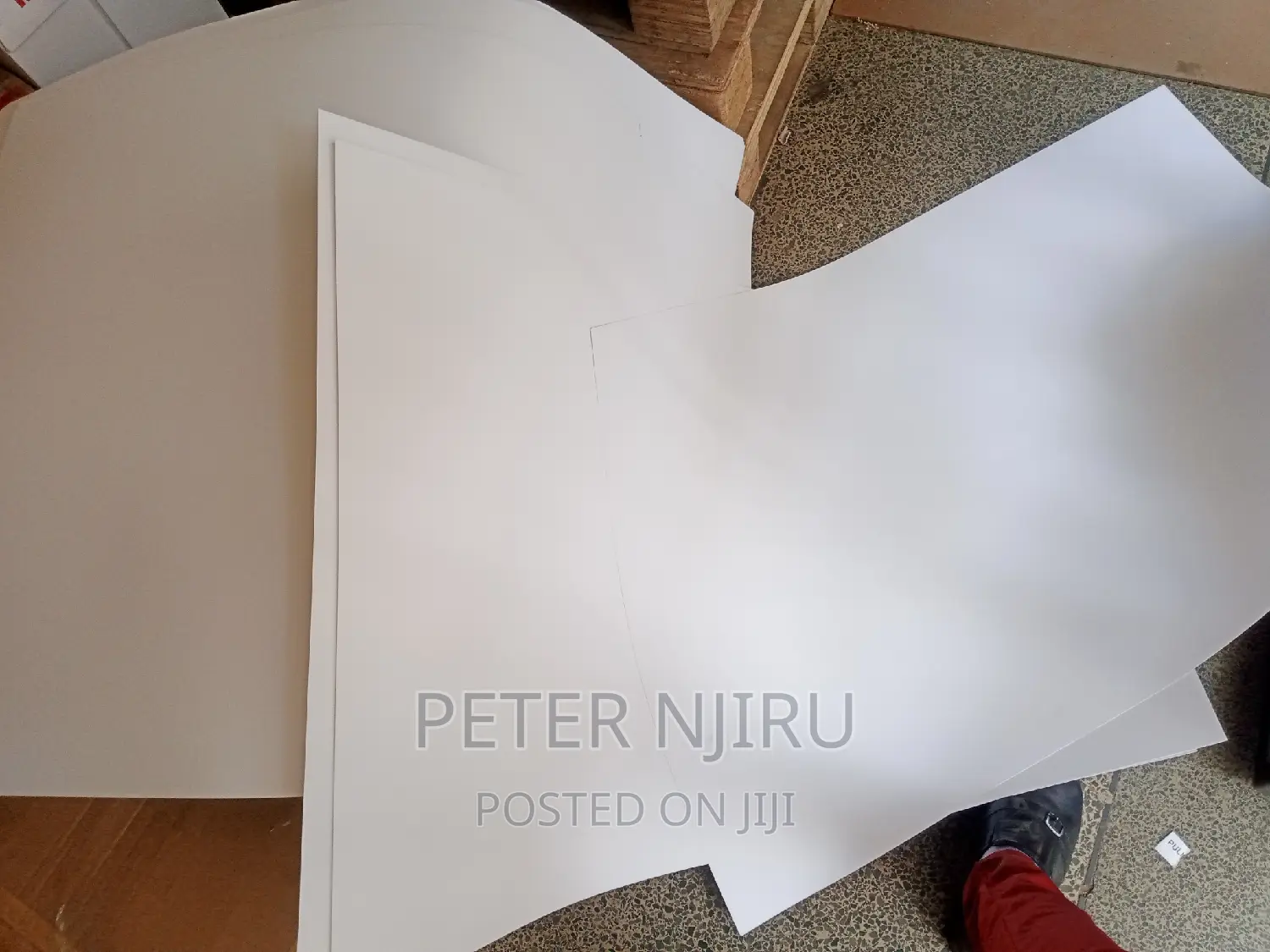 IVORY White Sheet A1 Size