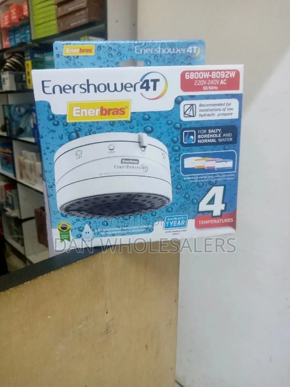 Instant Shower 4T Enerbras Instant Shower