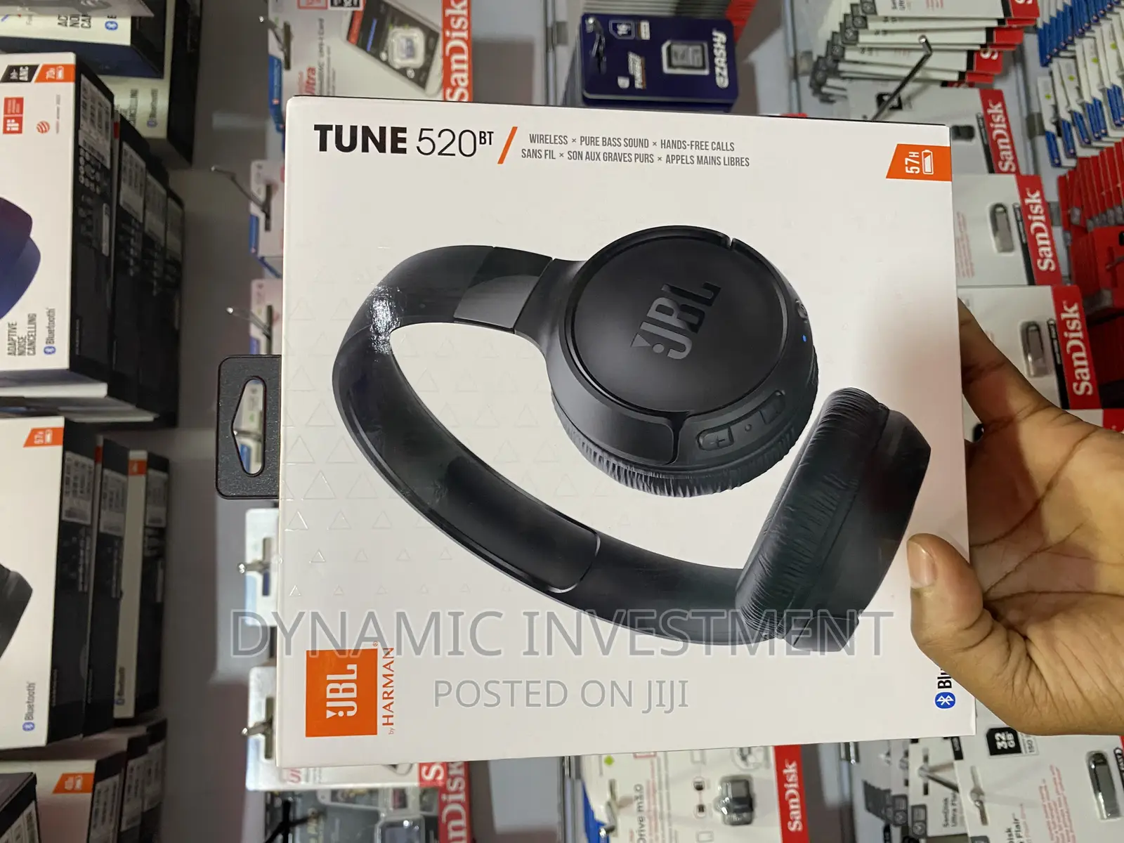 JBL Tune 520btbluetooth Wireless on-Ear Headphones