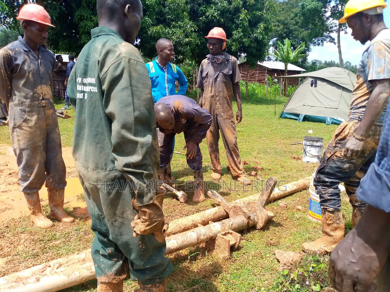 Borehole Drilling Services at Abogetha