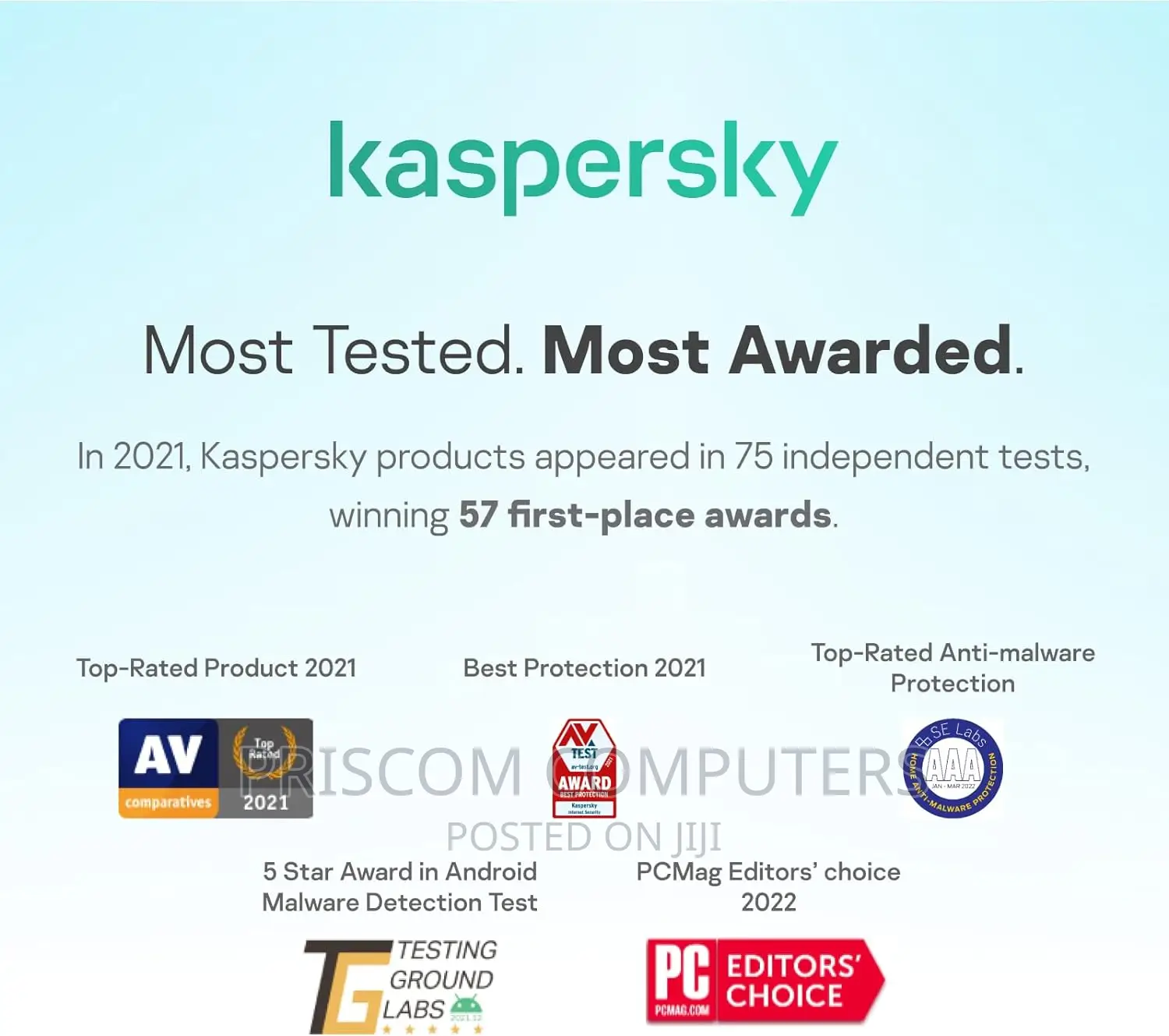 Kaspersky Antivirus Standard 5 Users - Latest Version Online