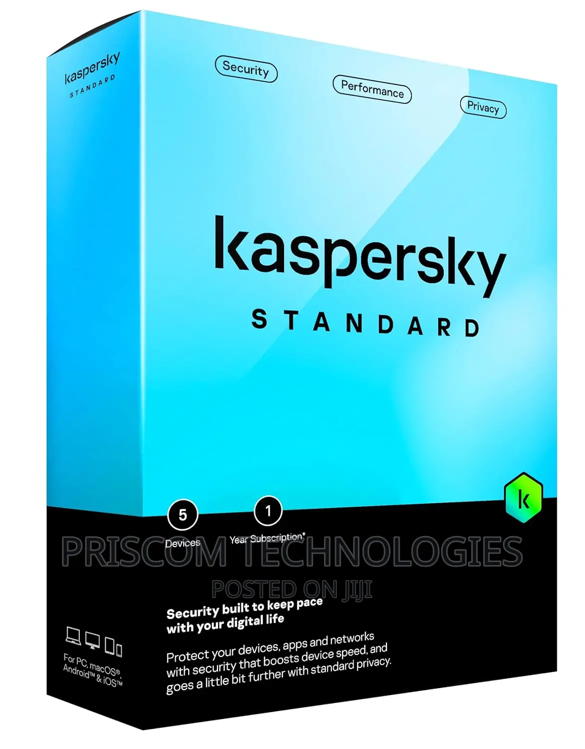 Kaspersky Standard Latest Version - 5 PC, 1 Year Advanced