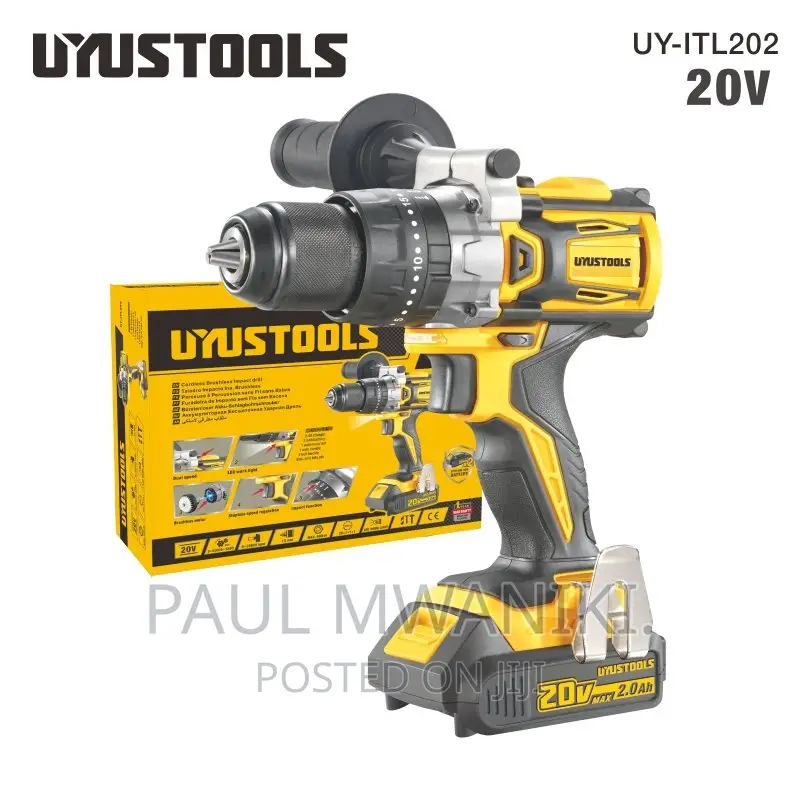 Cd-Itl202 Cordless Brushless Impact Drill - 13 Mm