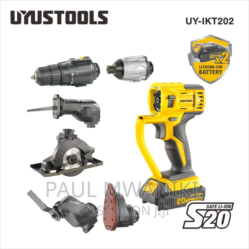 CDM-Ikt202 6 in 1 Cordless Multi Tool - 20V