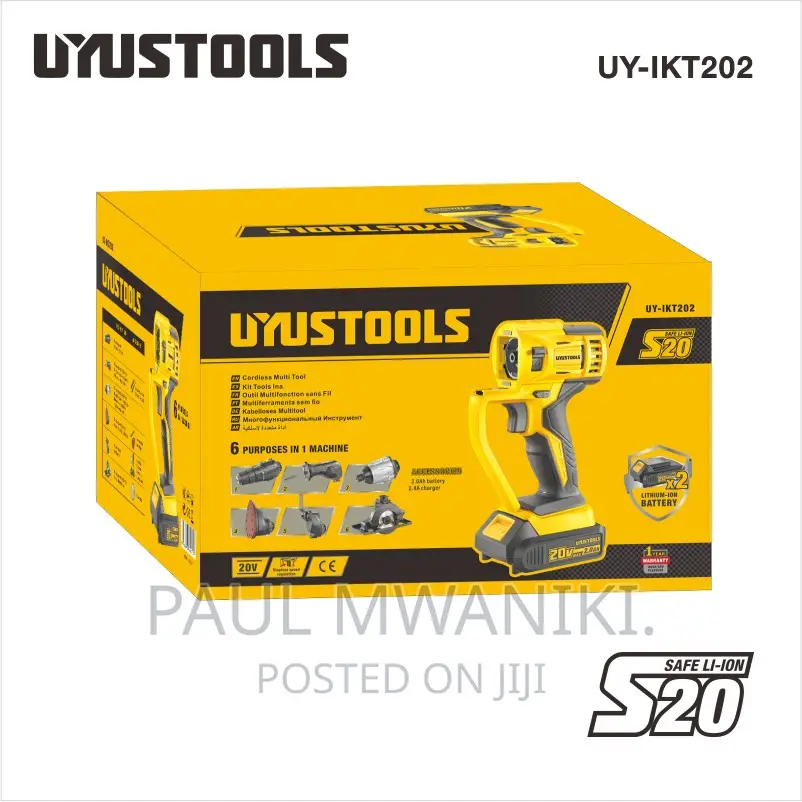CDM-Ikt202 6 in 1 Cordless Multi Tool - 20V
