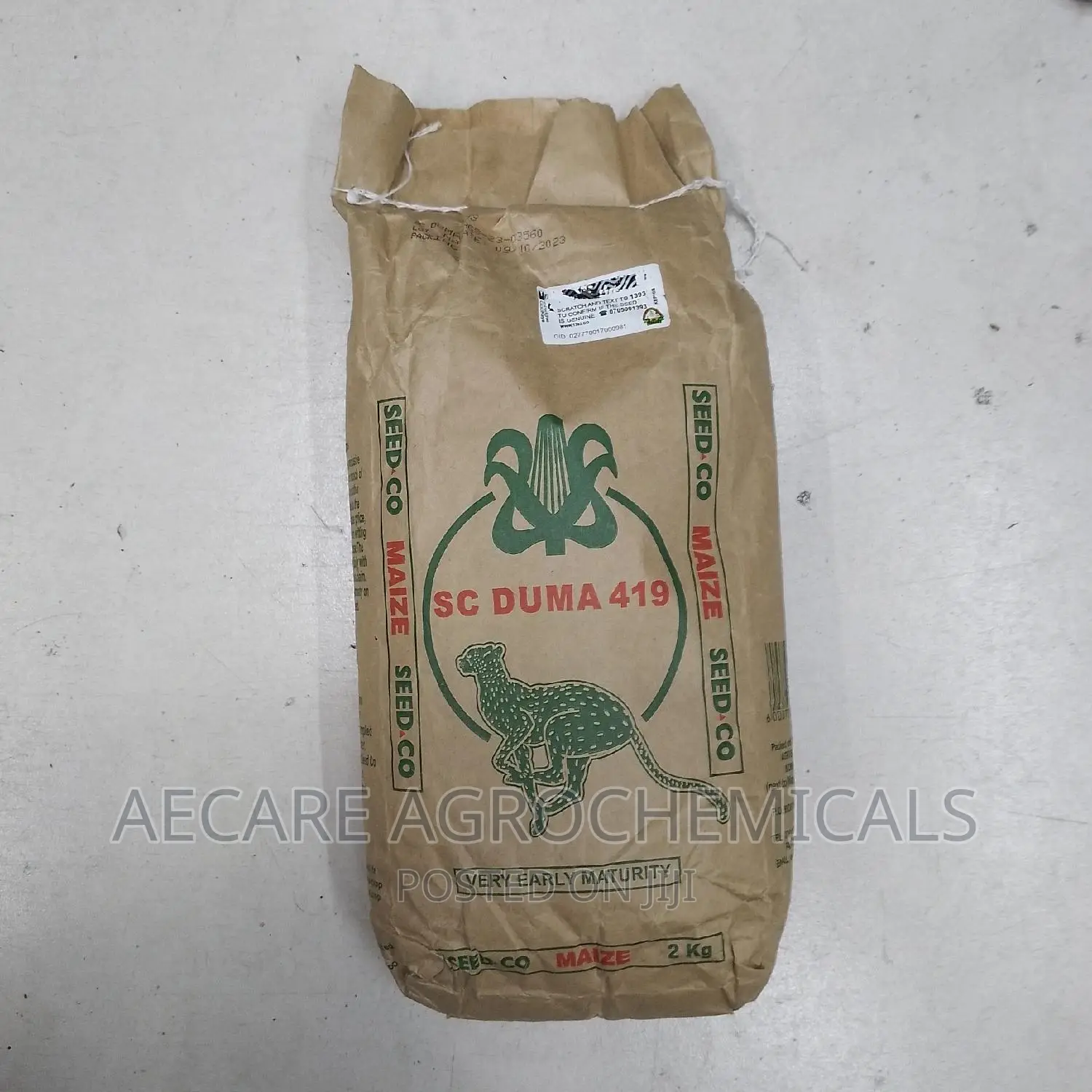 Duma 419 Maize  Seeds 2kgs