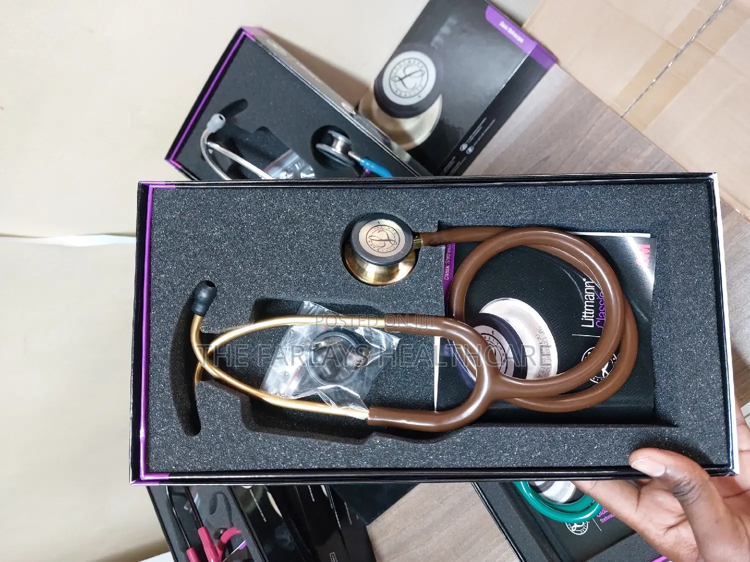 3m Littmann Classic Iii Stethoscope - Chocolate Colour.