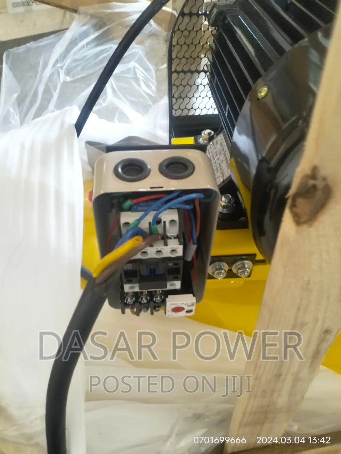 300l Milano Italia Air Compressor. 3phase.