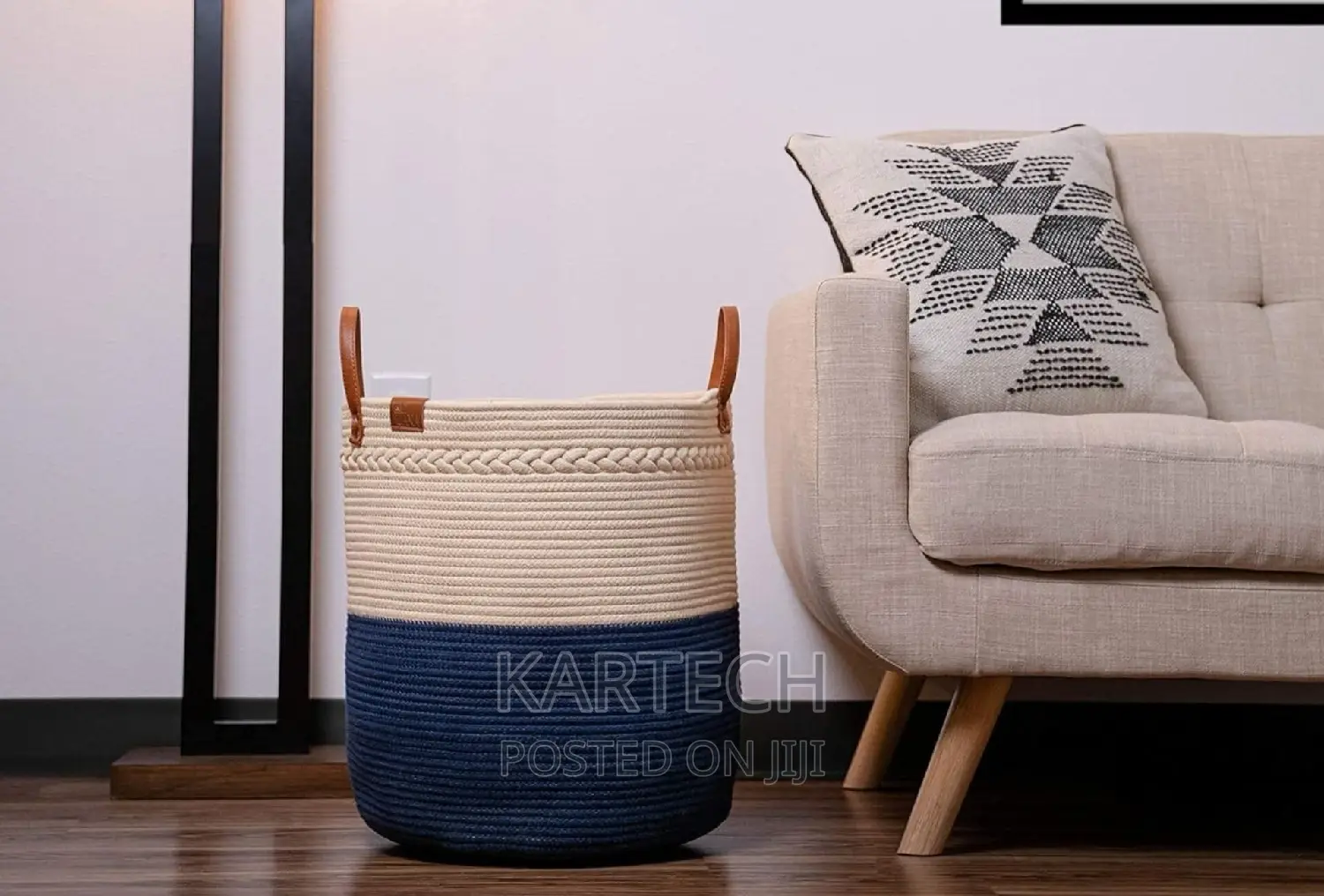 Cotton Rope Basket.