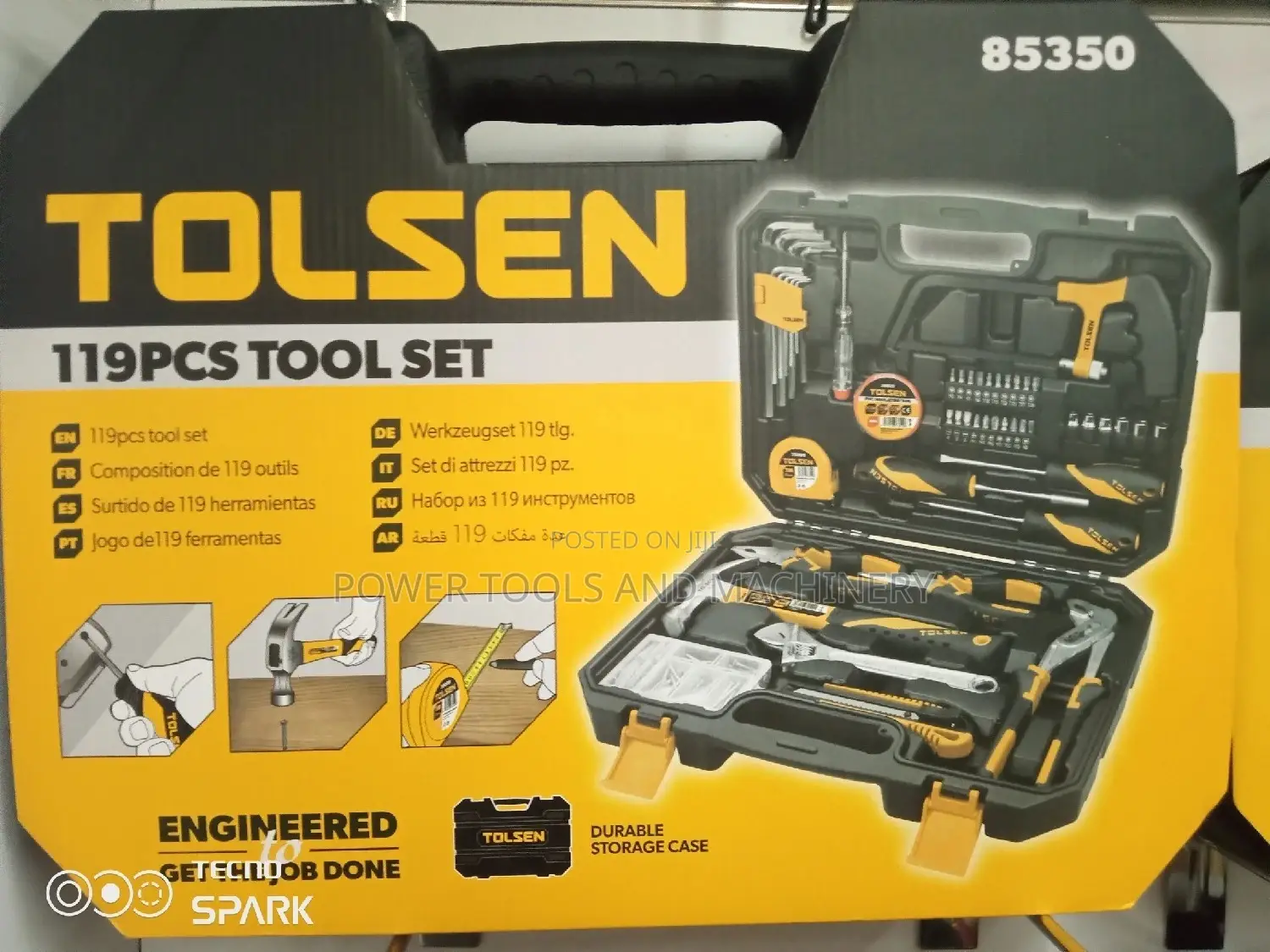 Original 119 PCS Tolsen Tool Set