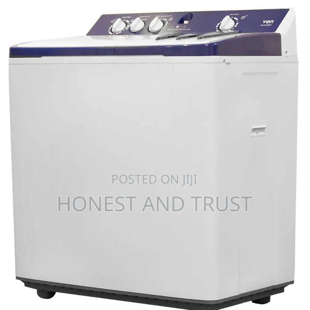 Von, Twin Tub Washing Machine, White - 12KG
By Von