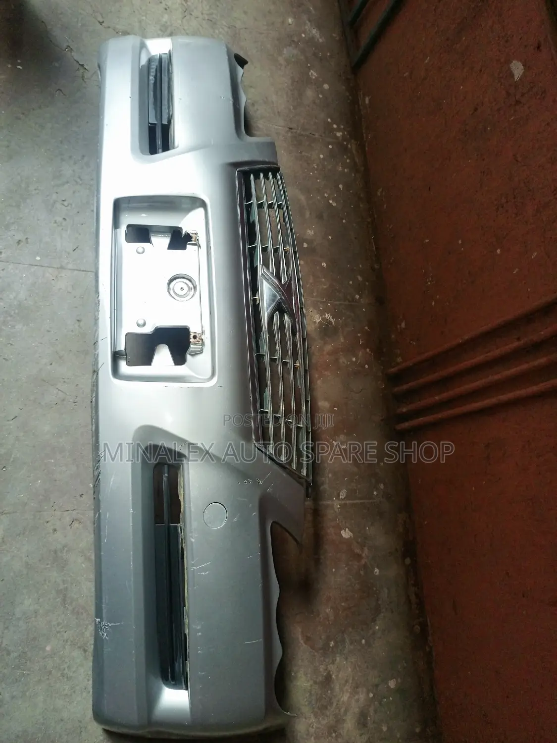 Mark-x 0ld Model Silver Front Bumper With Foglight Covers