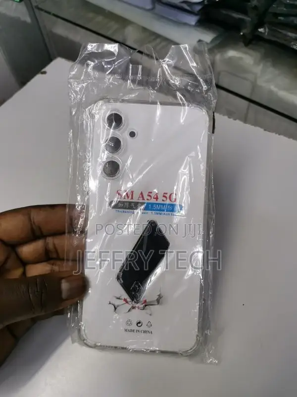 Samsung Galaxy A54 Shockproof Case - Transparent Protective