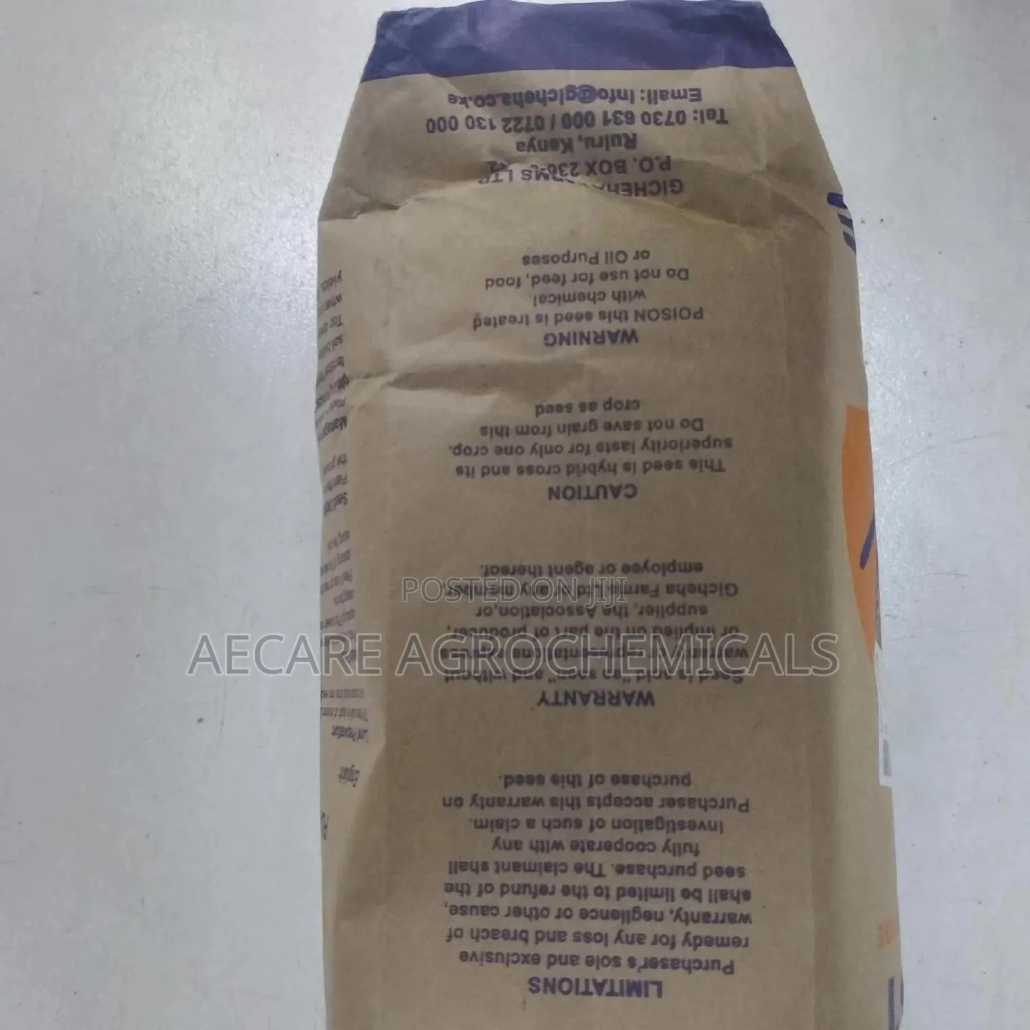 Maize Tsavo We 4141 2kg Seeds High Yielding Medium Altitude