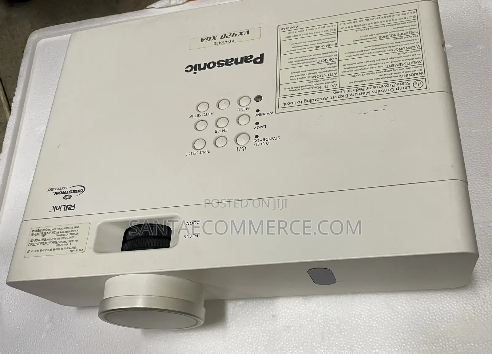 Panasonic LCD 4500 Lumens XGA 1024x768 Resolution PT-VX420