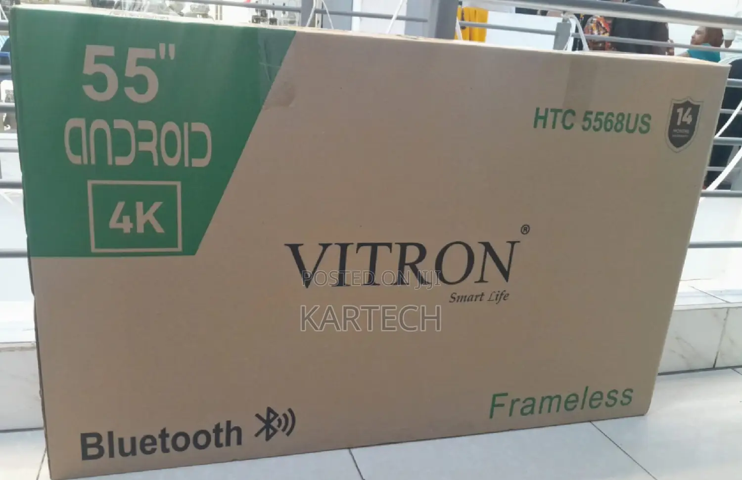 Brand New Vitron 55" Smart Android Tv