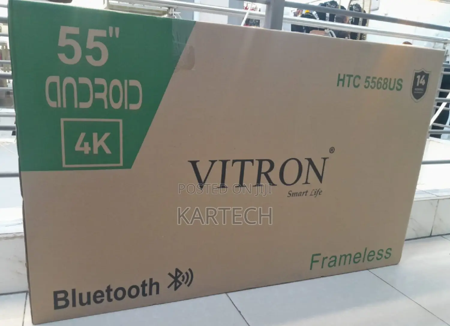 Brand New Vitron 55" Smart Android Tv