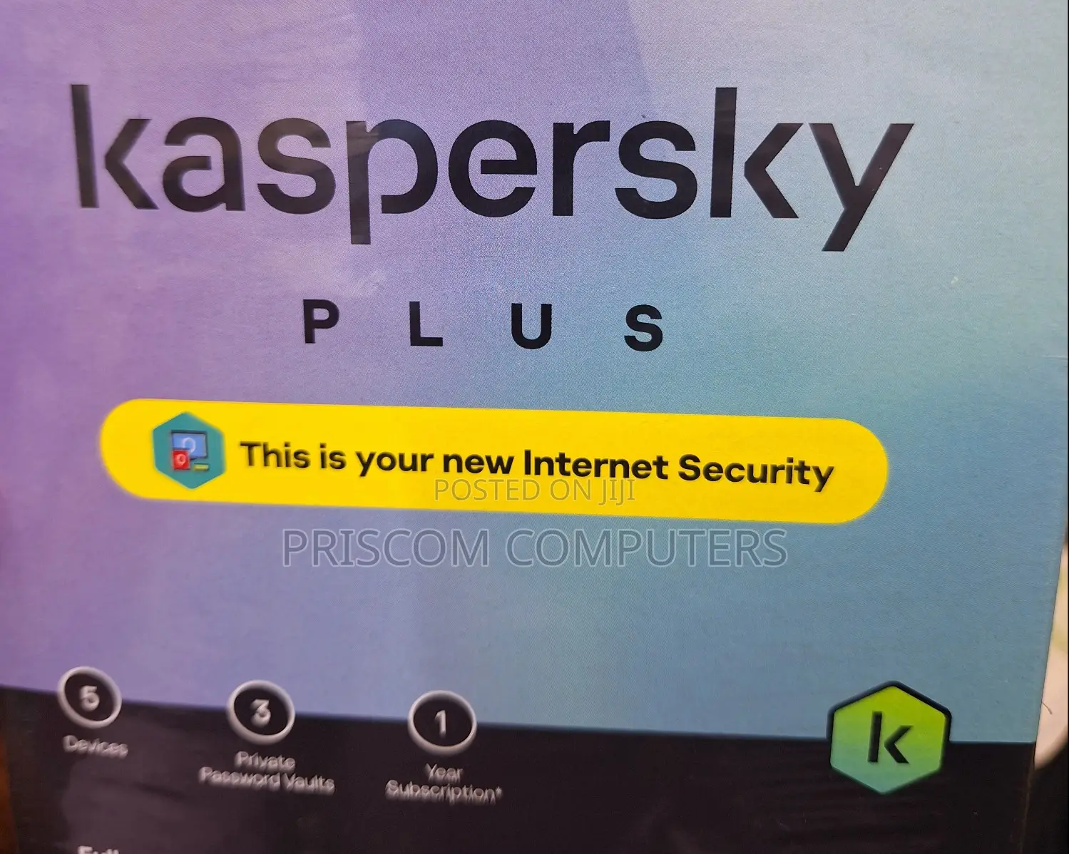 Kaspersky Plus Internet Security 5 Devices 1 Years Latest