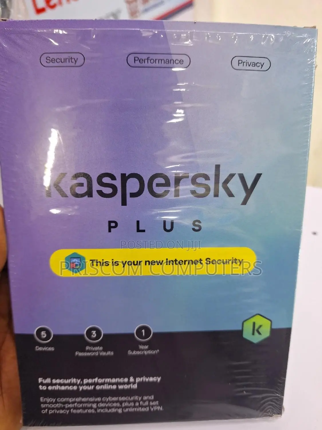 Kaspersky Internet Security Plus Latest Version 5 PC, 1 Year
