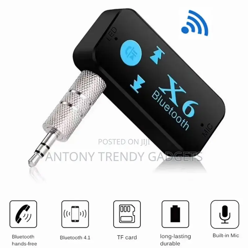 Car Aux, Jack Audio, Music Receiver, Auxiliary