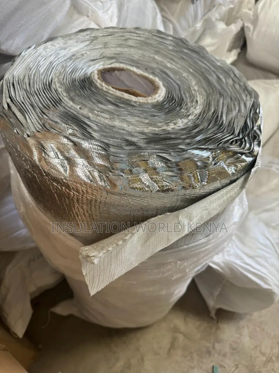 Ceramic Fiber Cloth With Foil