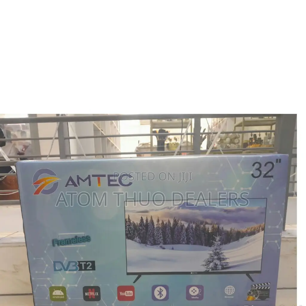 Amtec 32 Inches Smart Android Frameless Tv