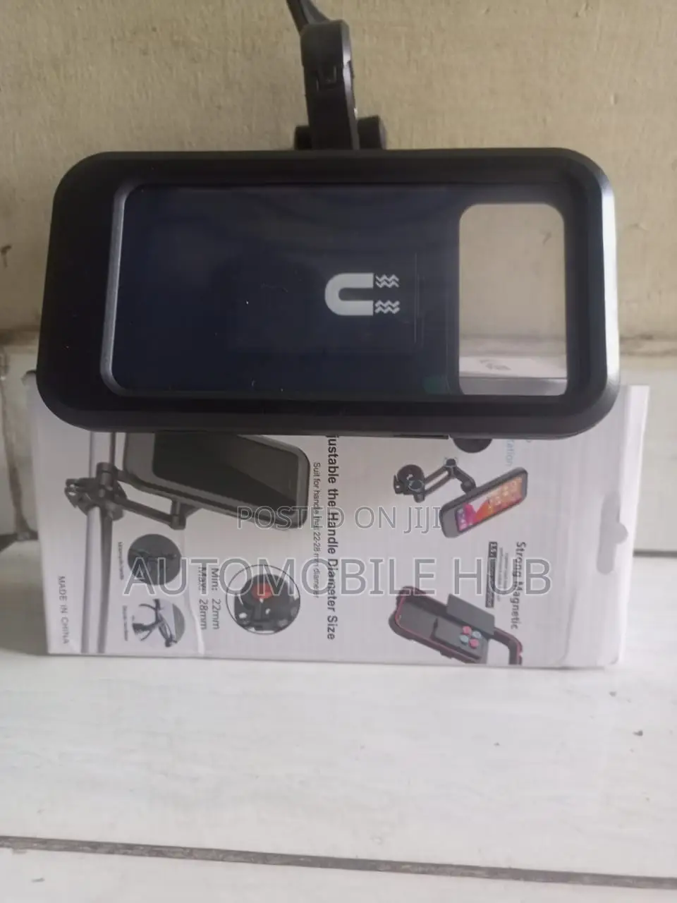 Water Proof Motorbike Phone Holder Black