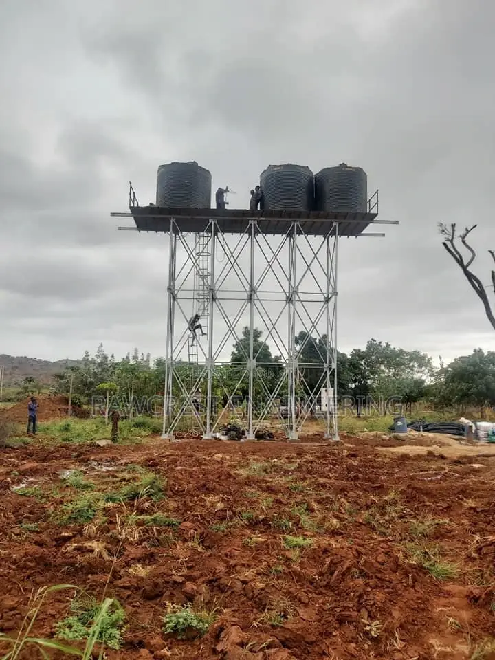 Steel Tower Installation And Drilling Services